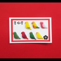 【選べるピンバッジミニ】鳥K