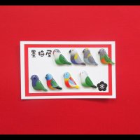 【選べるピンバッジミニ】鳥Ｌ