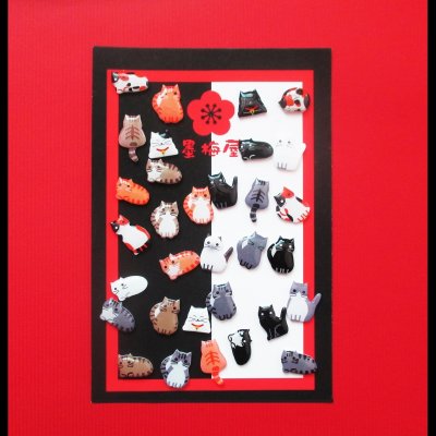 画像1: 【選べるピアス】猫5【片耳1個売り】