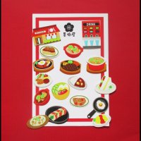 【フレークシール】ファミリーレストラン【17枚入り】2025/10/19柄追加