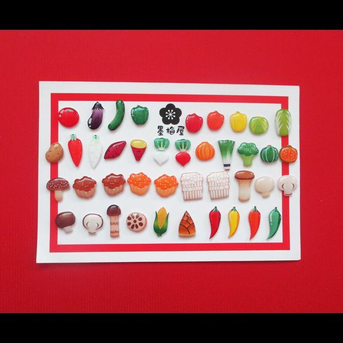 画像1: 【選べるピンバッジミニ】野菜